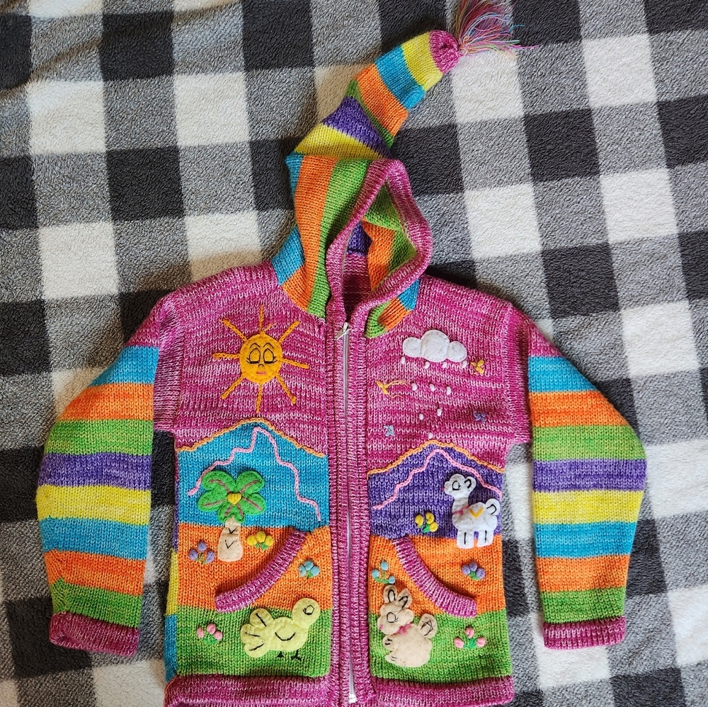 Girls Handmade sweater